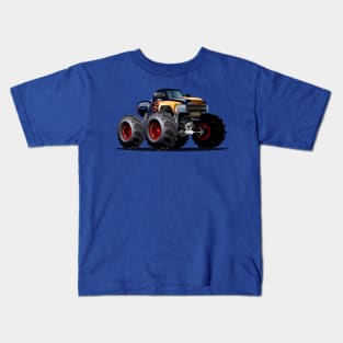 Cartoon monster truck Kids T-Shirt